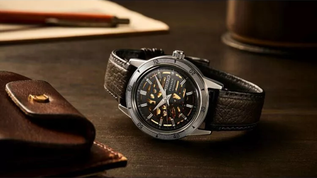 Seiko Style 60’s Skeleton Automatic SSA461J1 : źródło- Zegarownia