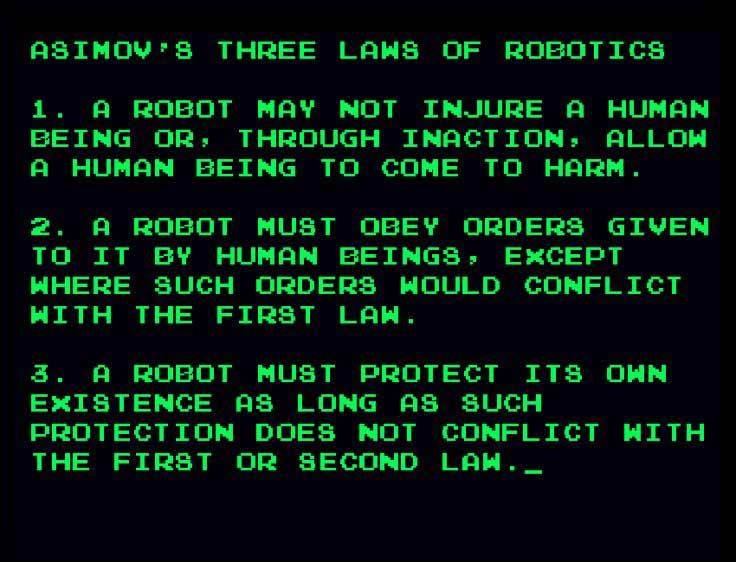 Prawa Robotyki Isaaca Asimova