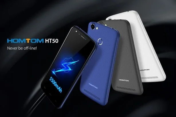 Homtom HT50 – tani smartfon z bardzo pojemną baterią