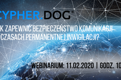 Cypherdog, webinarium, NetComplex