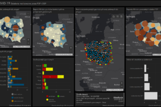 mapa, esri, koronawirus