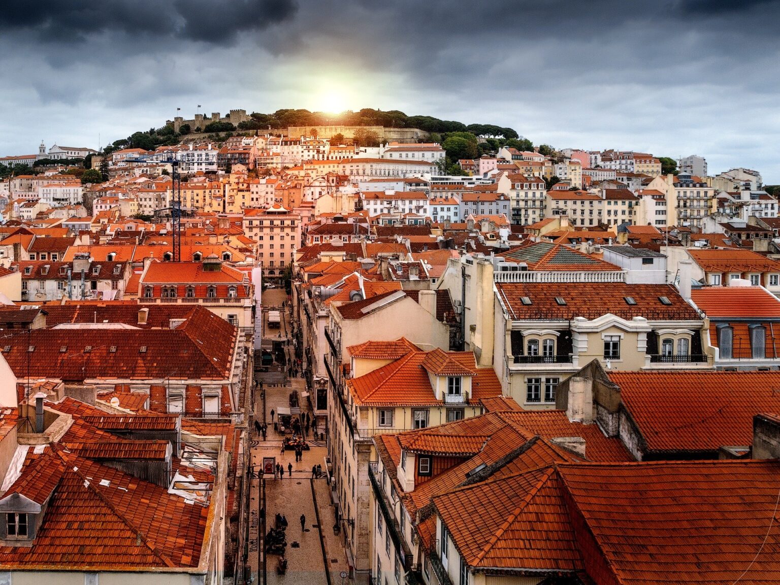 portugalia, słońce