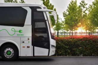 ekologia, autobus, transport, samochód