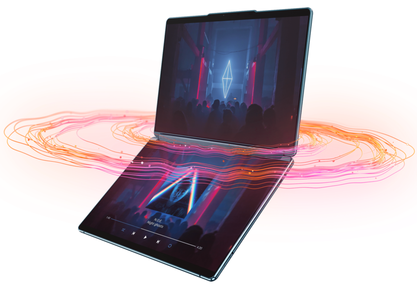 02 YogaBook 9i Hero Front Left e1672847908628