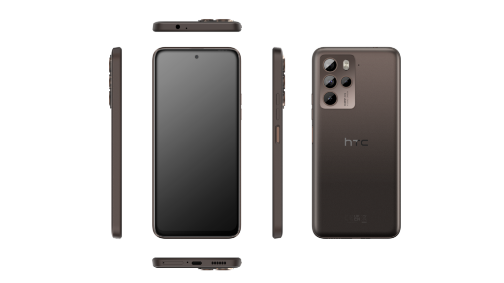 HTC U23 pro 5G Coffee Black all views