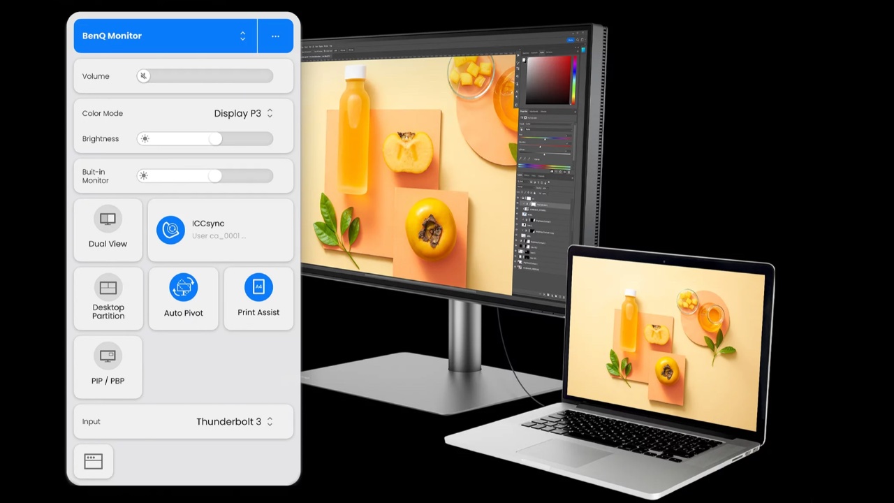 BenQ pokazał swój najnowszy monitor 4K dla projektantów używających MacBook Pro