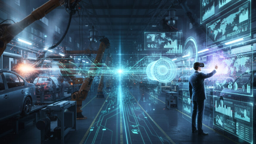 cyfrowy bliźniak, przemysł 4.0