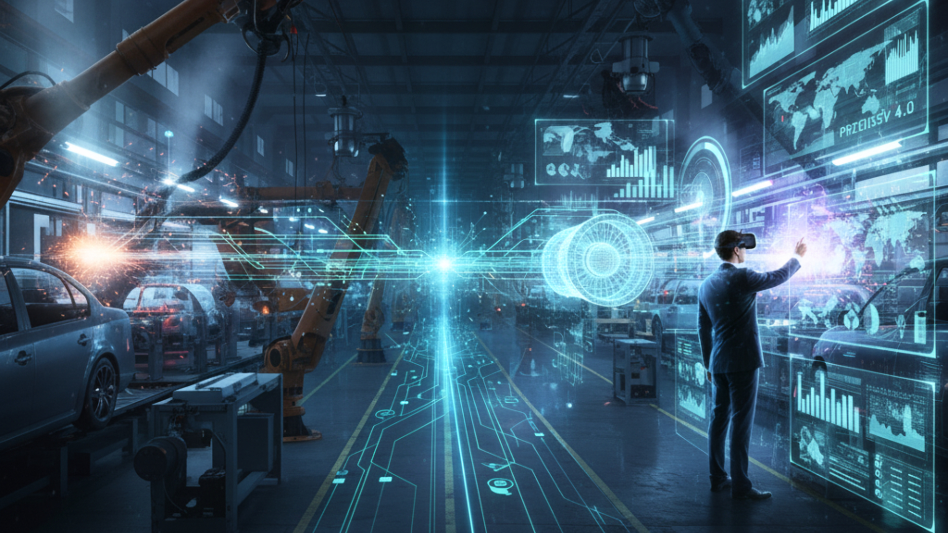 Cyfrowy bliźniak – nowy układ nerwowy inteligentnej fabryki