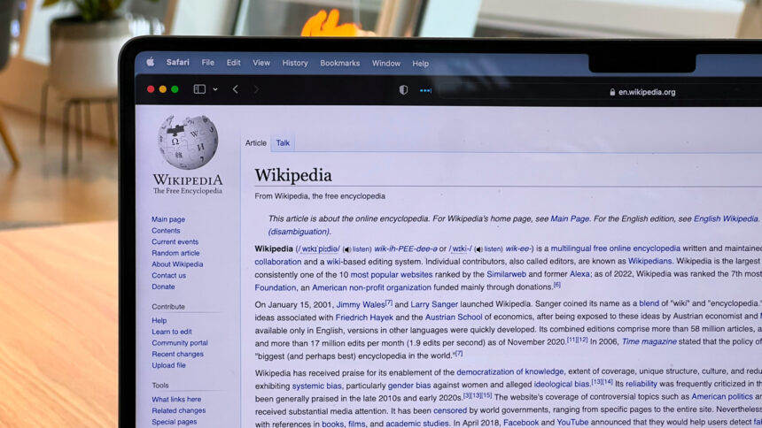 Wikipedia, AI